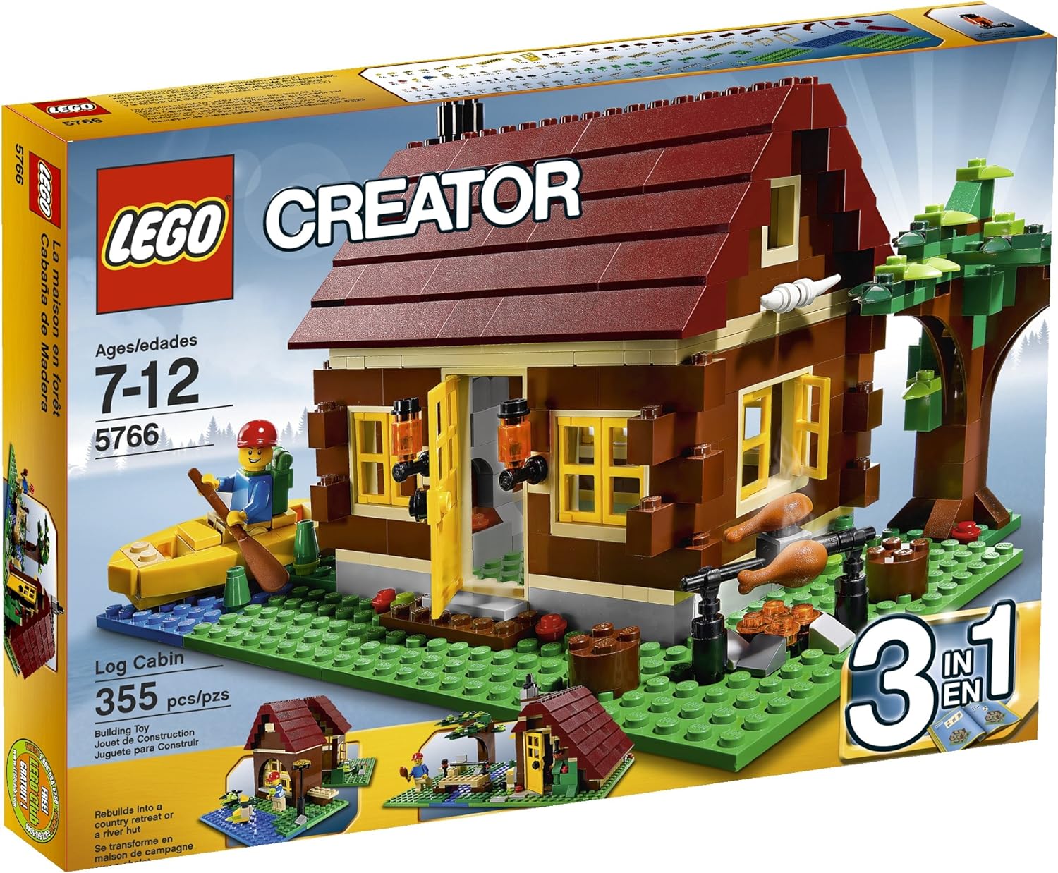 LEGO Creator 3-in-1 Blockhaus (5766)