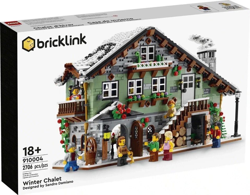 LEGO Bricklink 910004 Winter Chalet