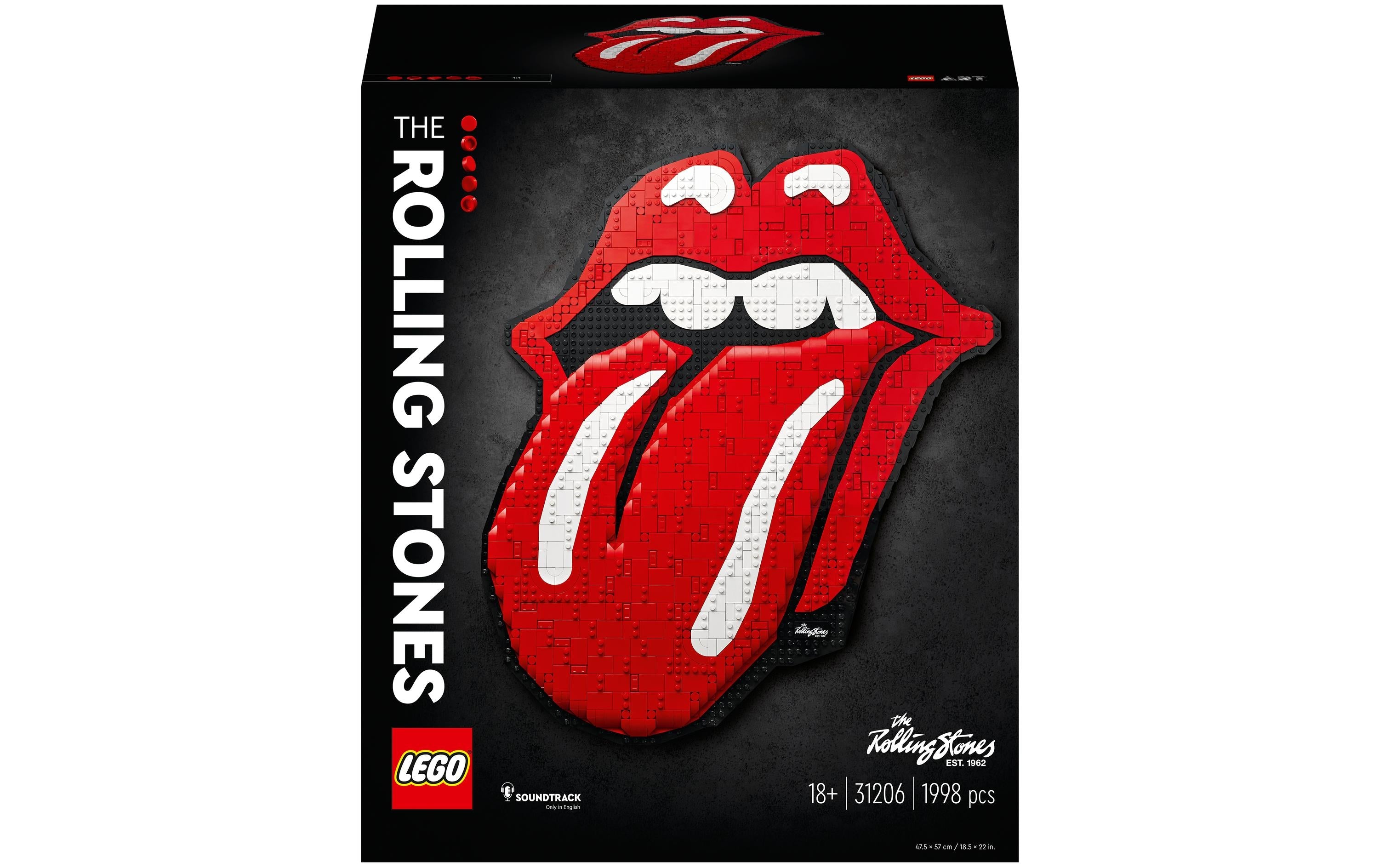LEGO® Art The Rolling Stones 31206 - im GOLDSTIEN.SHOP verfügbar mit Gratisversand ab Schweizer Lager! (5702017153988)