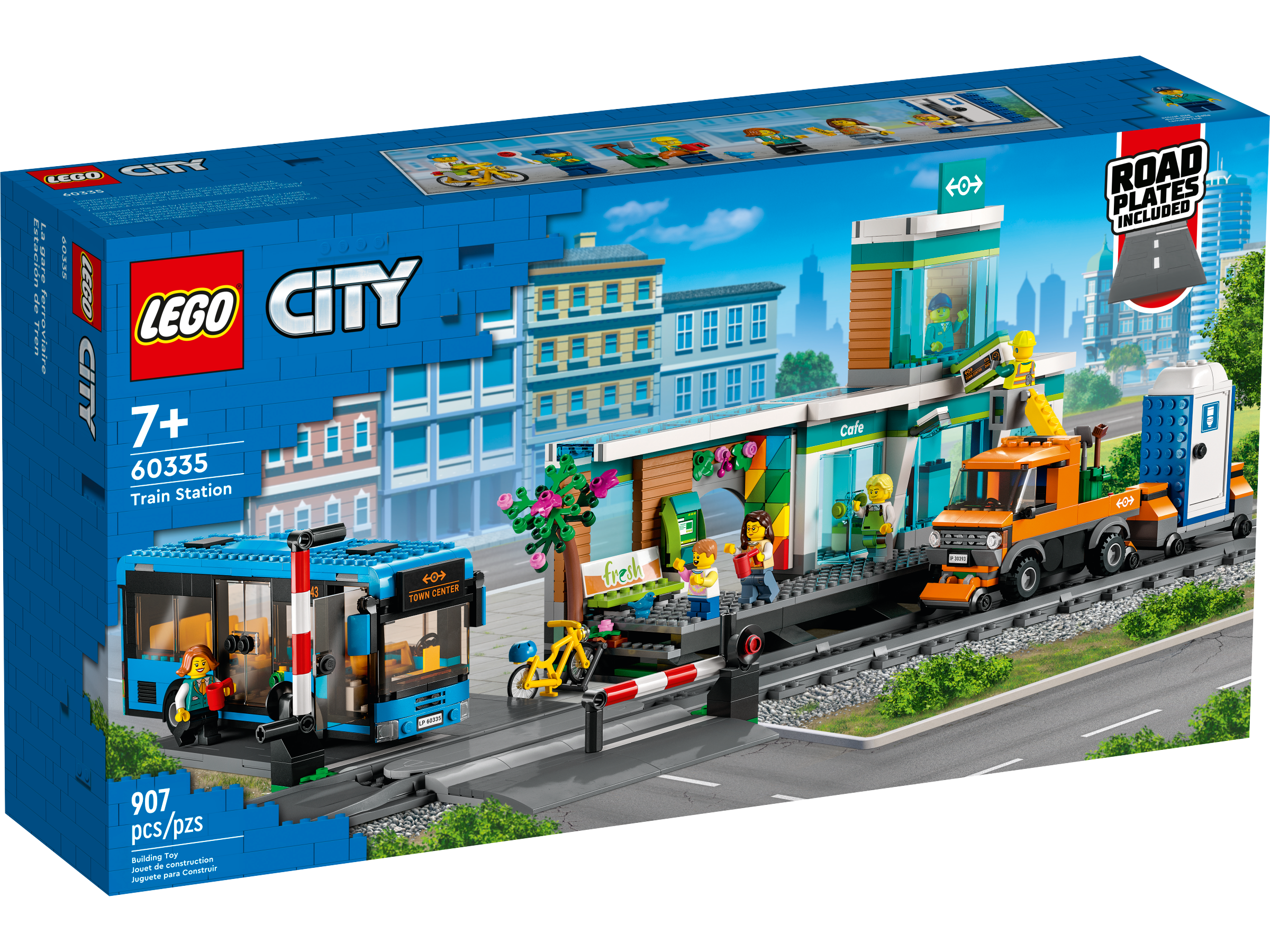 LEGO City Bahnhof (60335) - im GOLDSTIEN.SHOP verfügbar mit Gratisversand ab Schweizer Lager! (5702017189727)