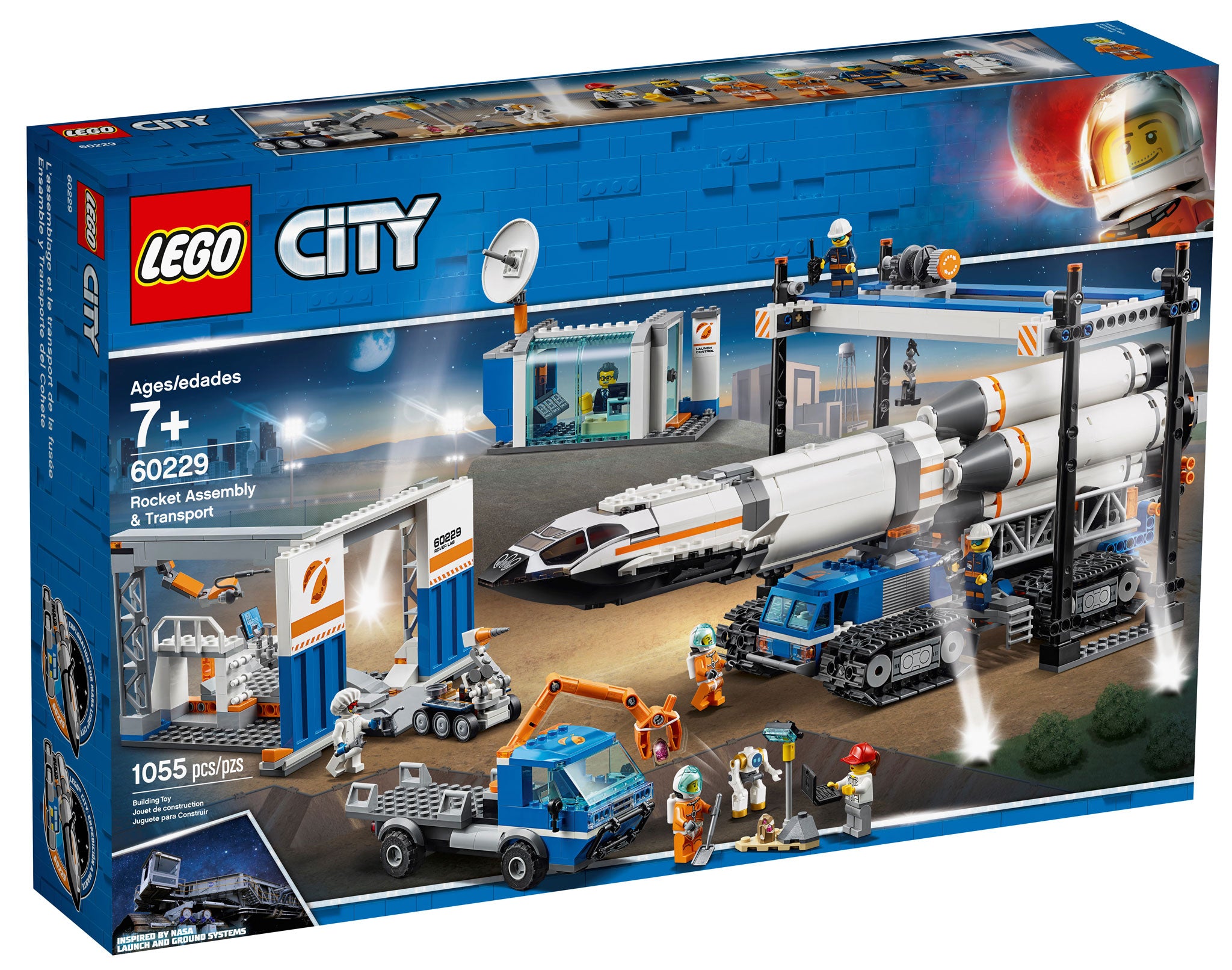 LEGO City Raketenmontage & Transport (60229)