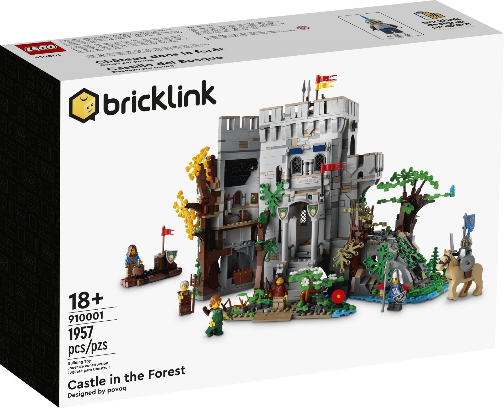 LEGO BrickLink 910001 Burg im Wald