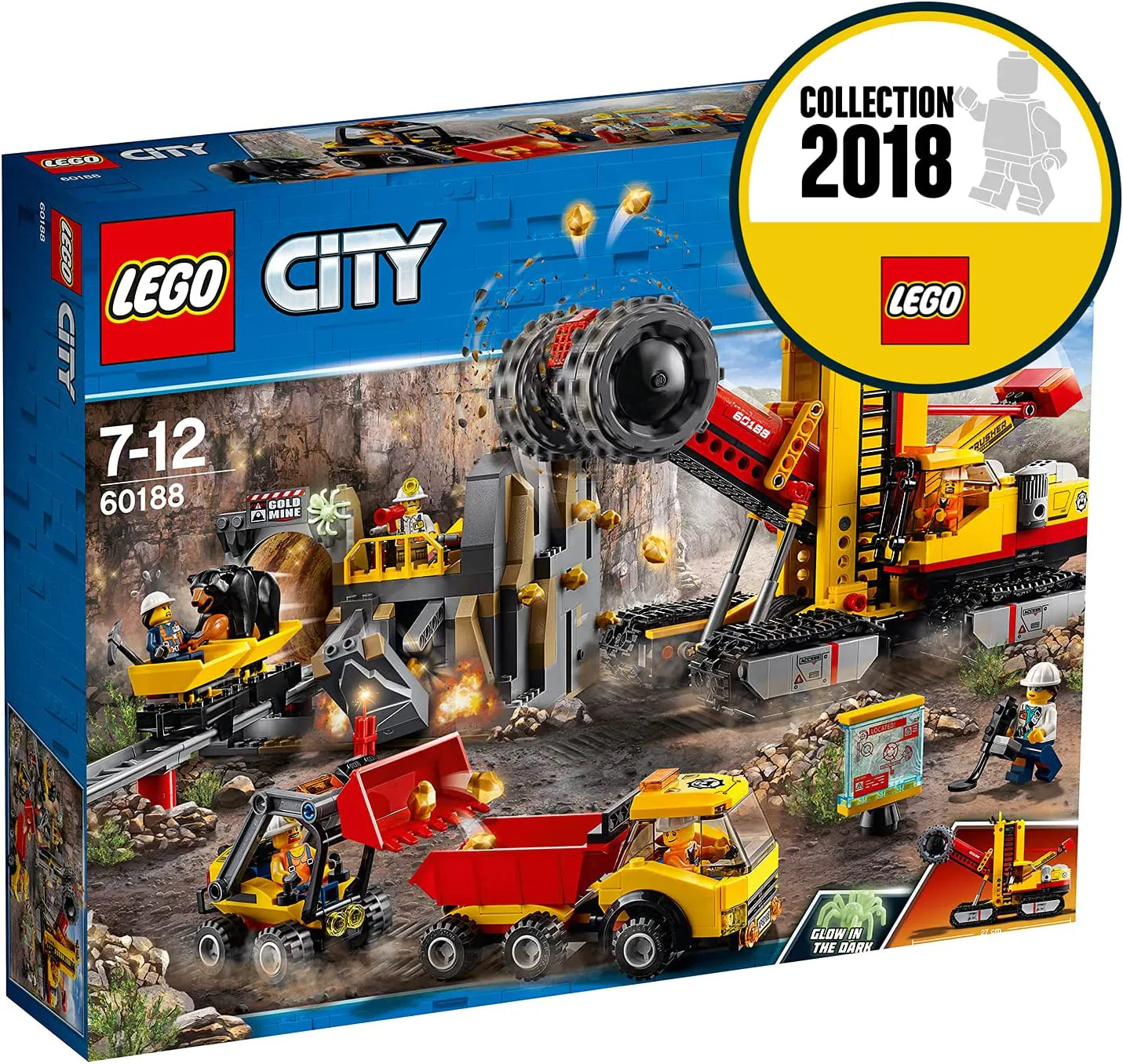LEGO City Bergbauprofis an der Abbaustätte (60188)