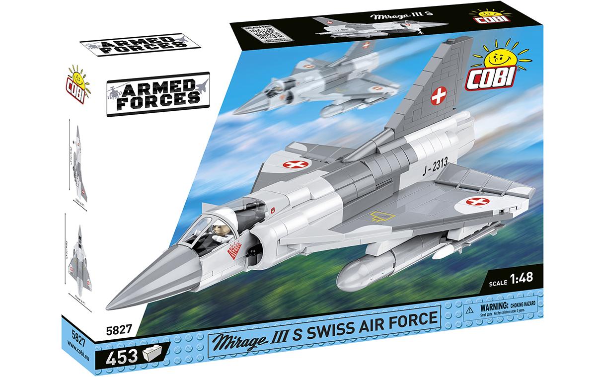 COBI Bausteinmodell Mirage III S Swiss AF - im GOLDSTIEN.SHOP verfügbar mit Gratisversand ab Schweizer Lager! (5902251058272)