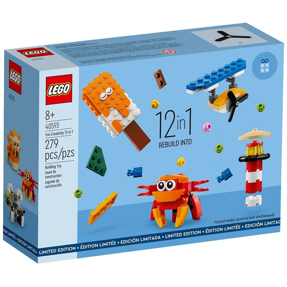LEGO 12-in-1-Kreativbox (40593) - im GOLDSTIEN.SHOP verfügbar mit Gratisversand ab Schweizer Lager! (5702017470436)