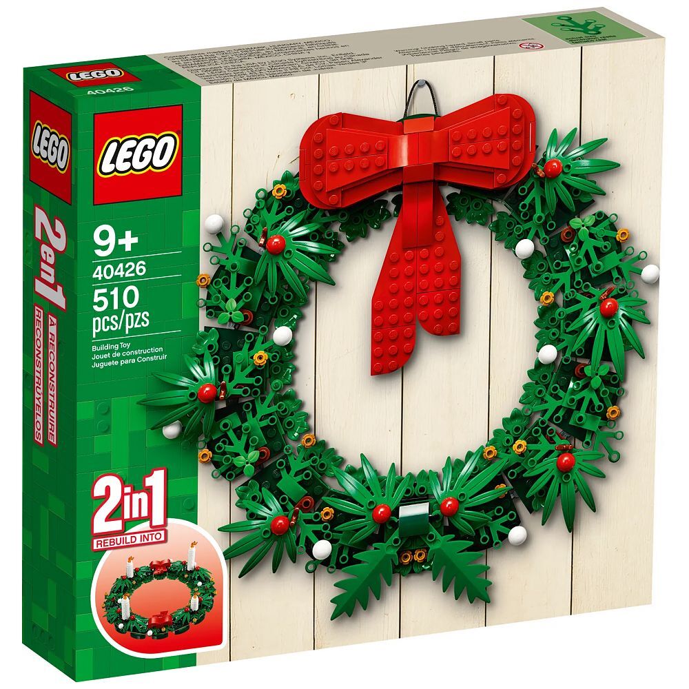 LEGO 2-in-1-Adventskranz (40426) - im GOLDSTIEN.SHOP verfügbar mit Gratisversand ab Schweizer Lager! (5702016720280)