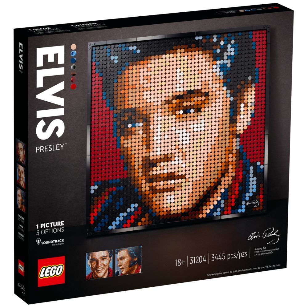 LEGO Art Elvis Presley "The King" (31204) - im GOLDSTIEN.SHOP verfügbar mit Gratisversand ab Schweizer Lager! (5702016914917)
