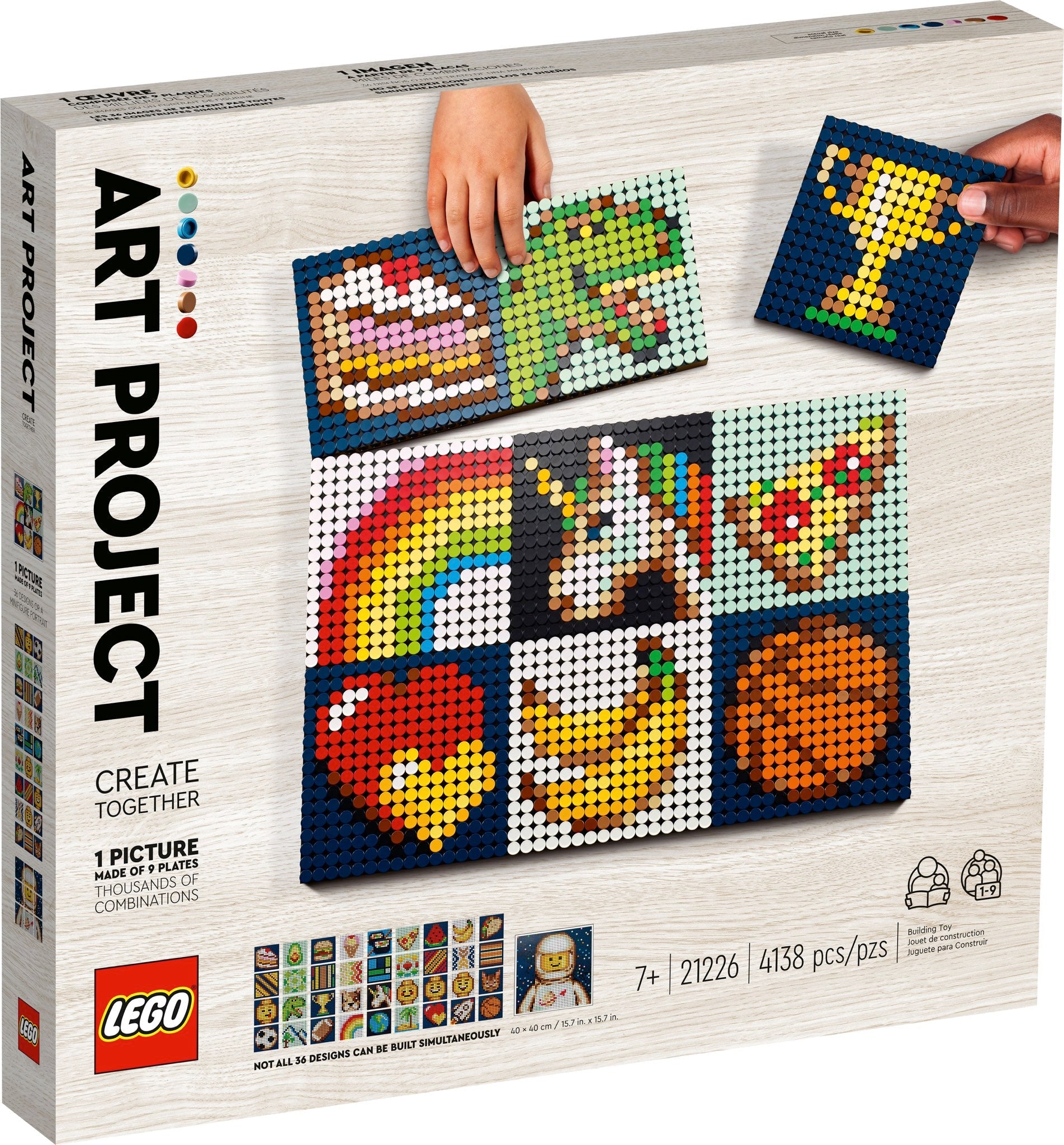 LEGO Art Gemeinsames Kunstprojekt (21226) - im GOLDSTIEN.SHOP verfügbar mit Gratisversand ab Schweizer Lager! (5702017085210)