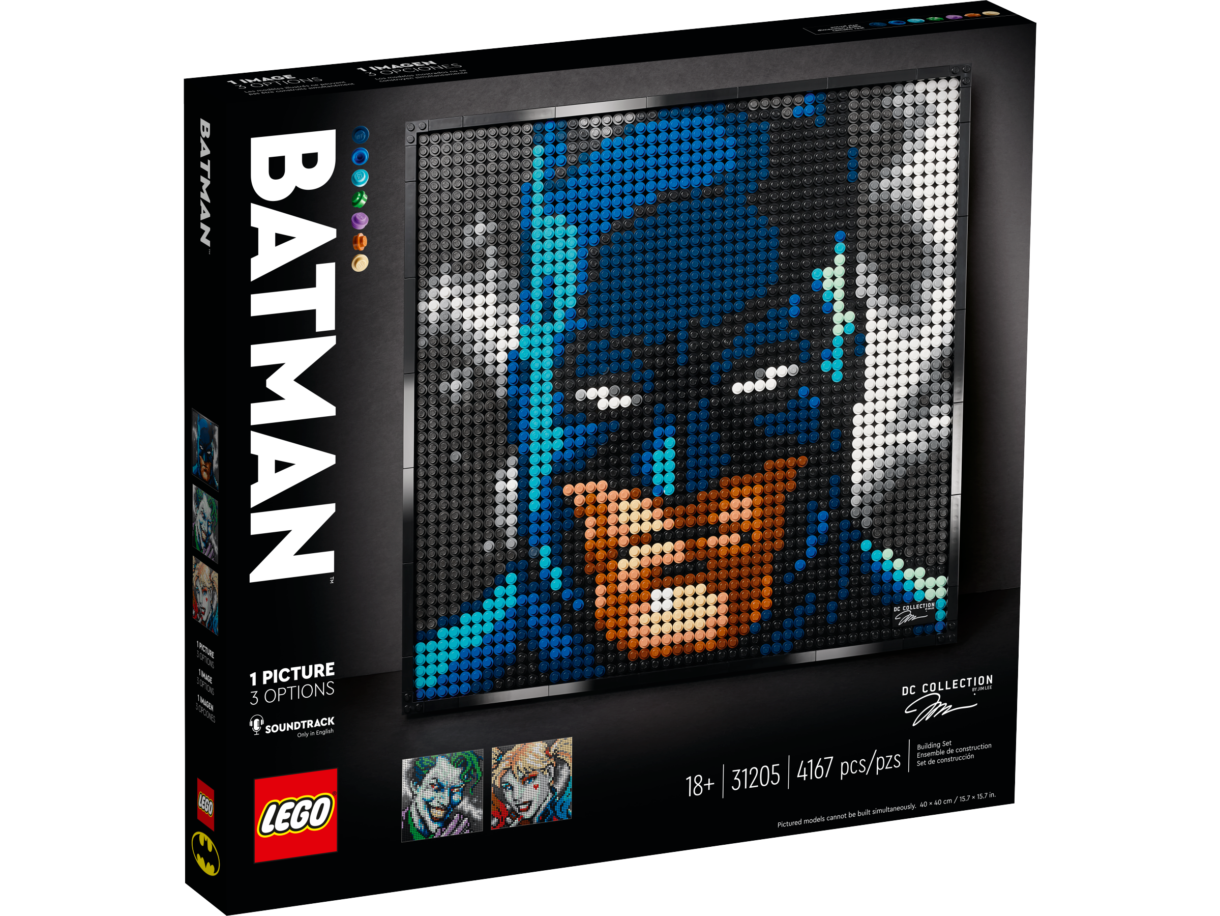 LEGO Art Jim Lee Batman Kollektion (31205) - im GOLDSTIEN.SHOP verfügbar mit Gratisversand ab Schweizer Lager! (5702017153971)