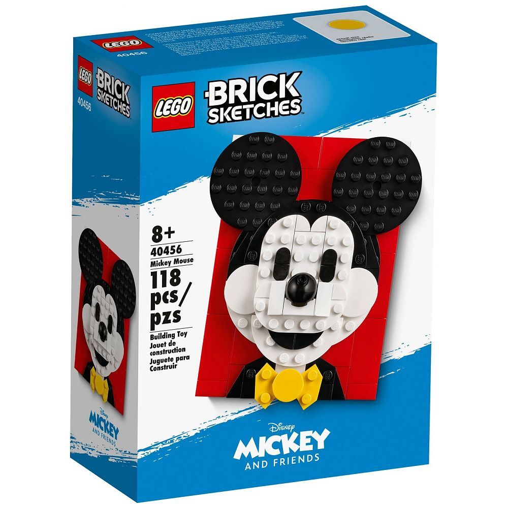 LEGO Brick Sketches Micky Maus (40456) - im GOLDSTIEN.SHOP verfügbar mit Gratisversand ab Schweizer Lager! (5702016910896)