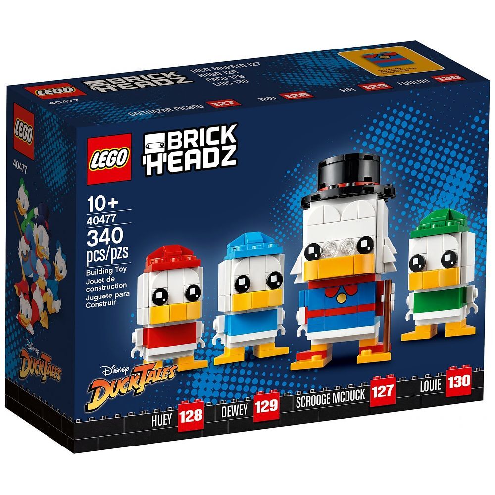 LEGO BrickHeadz Dagobert Duck, Tick, Trick & Track (40477) - im GOLDSTIEN.SHOP verfügbar mit Gratisversand ab Schweizer Lager! (5702016961249)