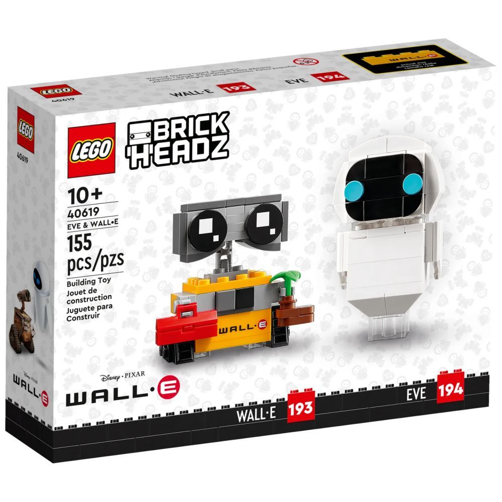 LEGO BrickHeadz EVE & WALL&bull;E (40619) - im GOLDSTIEN.SHOP verfügbar mit Gratisversand ab Schweizer Lager! (5702017424019)