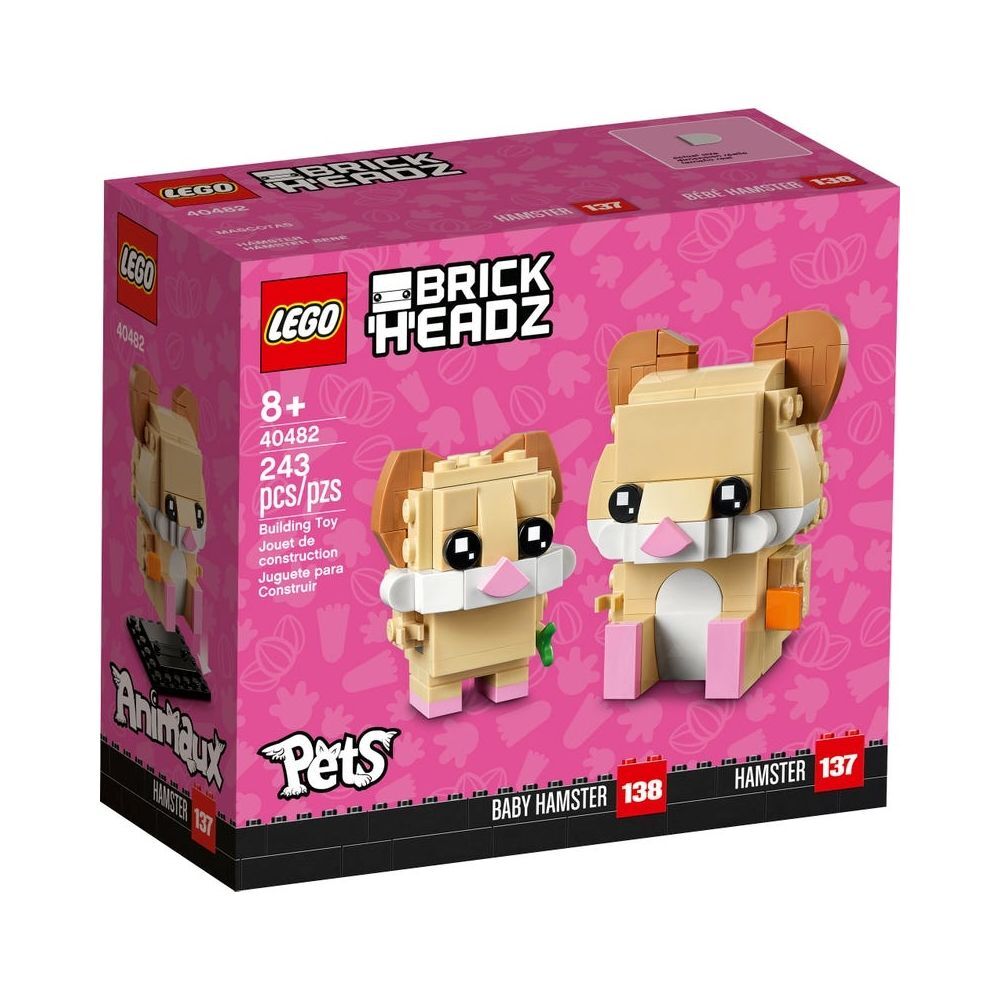LEGO BrickHeadz Hamster & Baby Hamster (40482) - im GOLDSTIEN.SHOP verfügbar mit Gratisversand ab Schweizer Lager! (5702016988635)