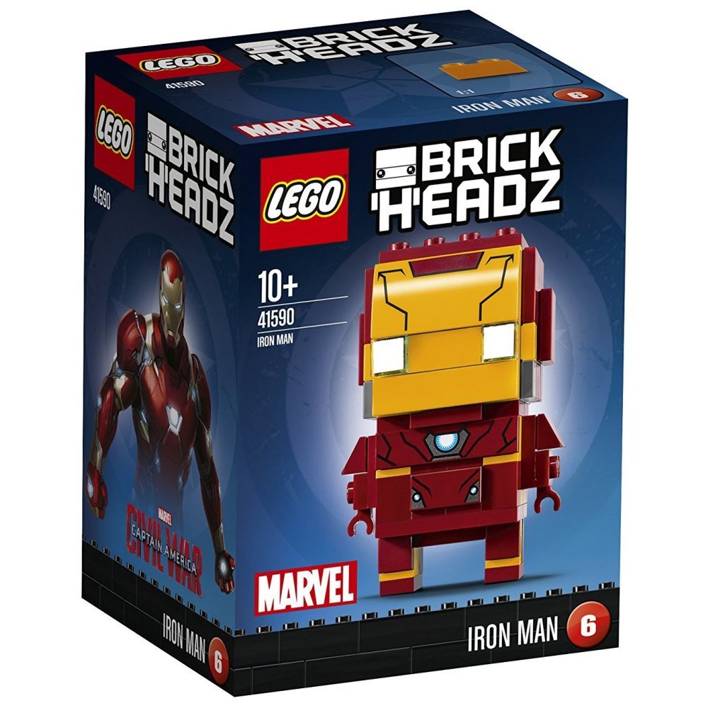 LEGO BrickHeadz Iron Man (41590) - im GOLDSTIEN.SHOP verfügbar mit Gratisversand ab Schweizer Lager! (5702015868990)