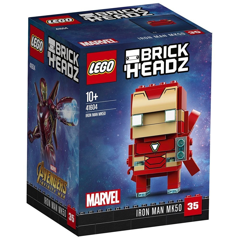 LEGO BrickHeadz Iron Man (41604) - im GOLDSTIEN.SHOP verfügbar mit Gratisversand ab Schweizer Lager! (5702016111071)