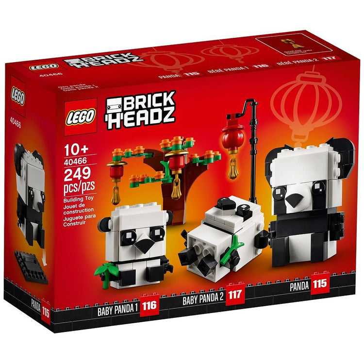 LEGO BrickHeadz Pandas fürs chinesische Neujahrsfest (40466) - im GOLDSTIEN.SHOP verfügbar mit Gratisversand ab Schweizer Lager! (5702016910704)