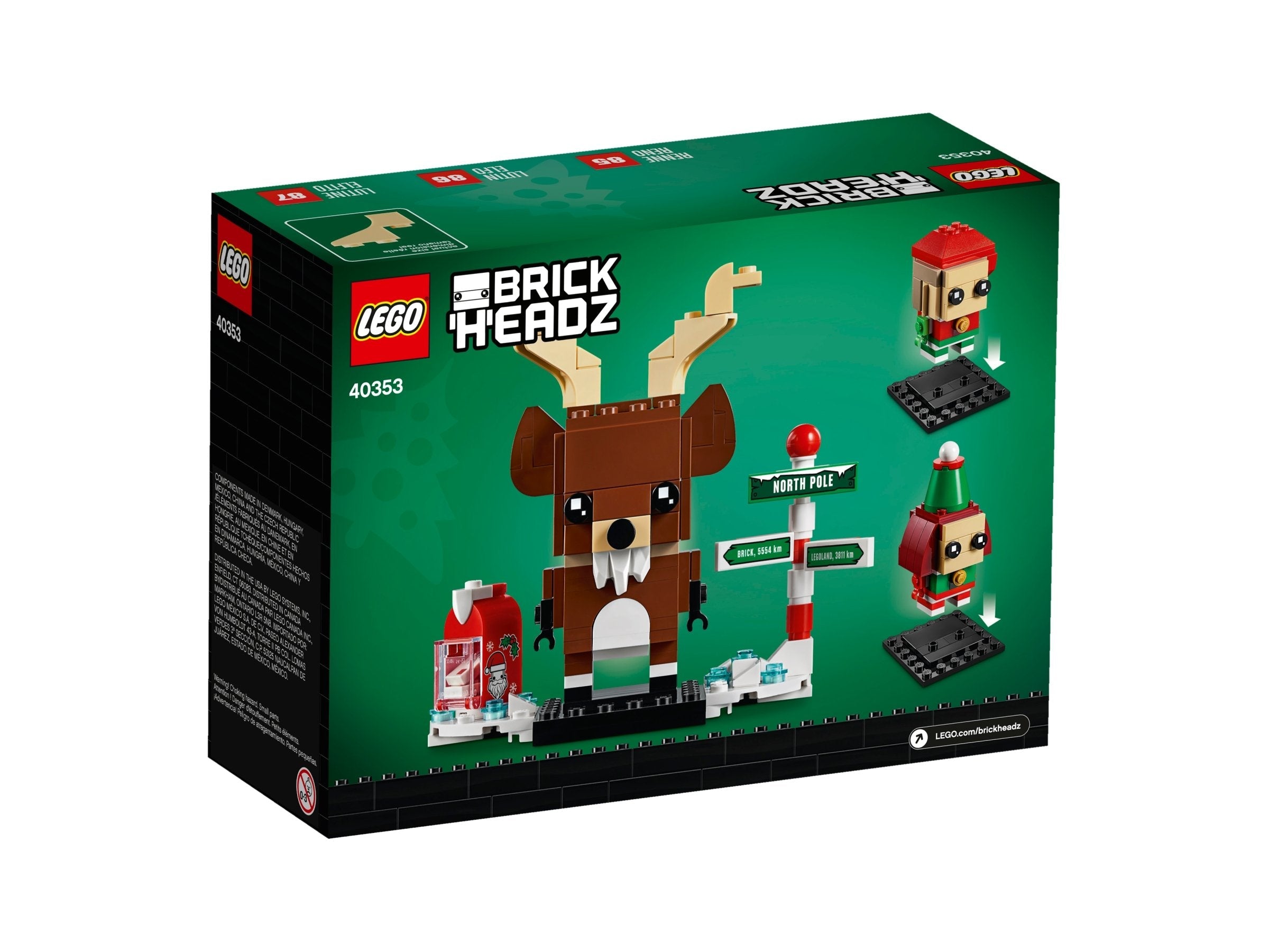 LEGO BrickHeadz Rentier und Elfen (40353) - im GOLDSTIEN.SHOP verfügbar mit Gratisversand ab Schweizer Lager! (5702016370850)