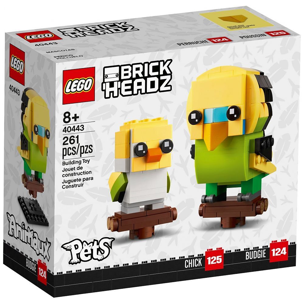 LEGO BrickHeadz Wellensittich (40443) - im GOLDSTIEN.SHOP verfügbar mit Gratisversand ab Schweizer Lager! (5702016910360)