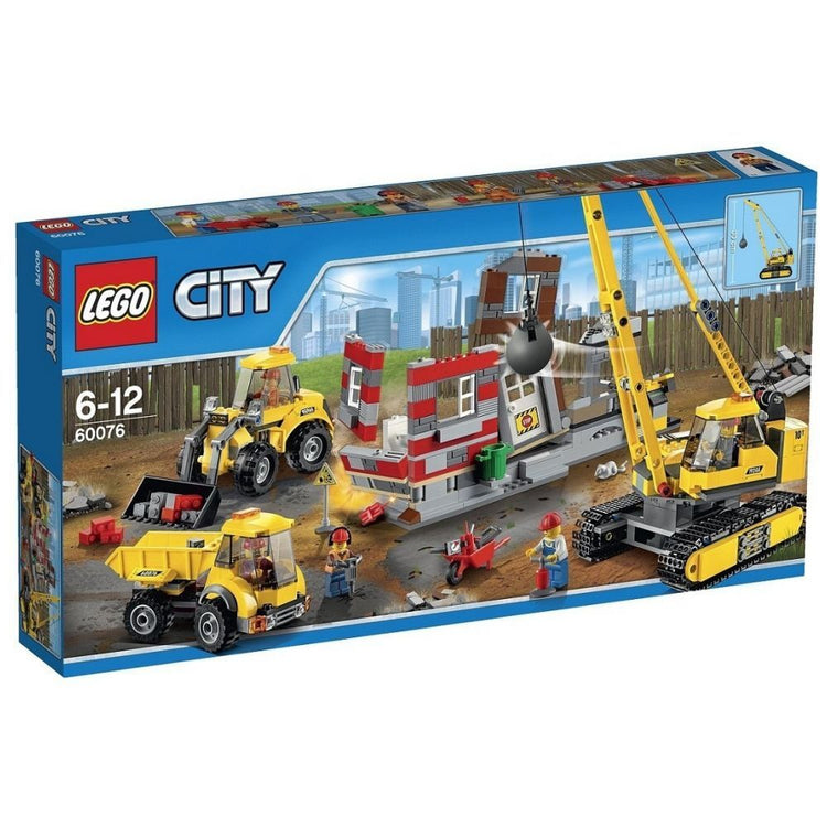 LEGO City Abriss-Baustelle (60076) - im GOLDSTIEN.SHOP verfügbar mit Gratisversand ab Schweizer Lager! (5702015350174)