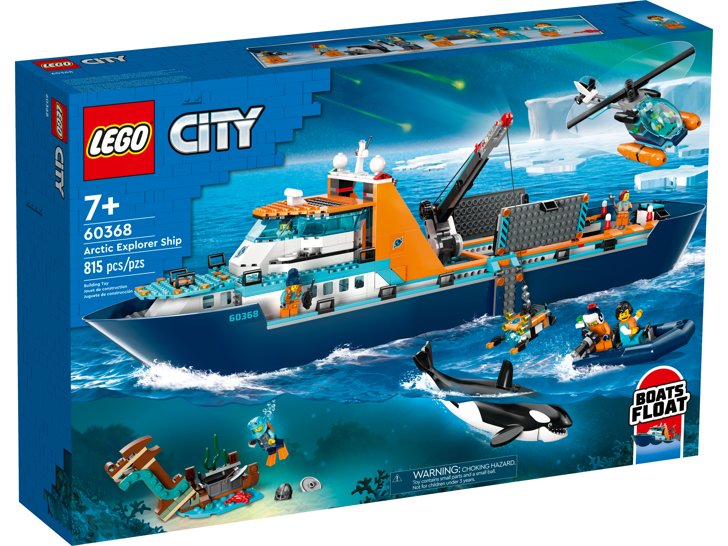 LEGO City Arktis-Forschungsschiff (60368) - im GOLDSTIEN.SHOP verfügbar mit Gratisversand ab Schweizer Lager! (5702017416281)