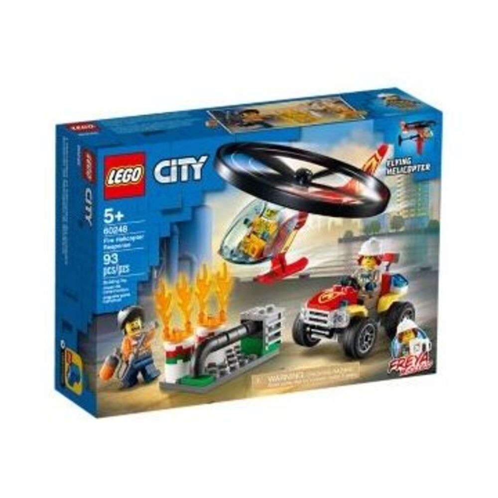 LEGO City Einsatz mit dem Feuerwehrhubschrauber (60248) - im GOLDSTIEN.SHOP verfügbar mit Gratisversand ab Schweizer Lager! (5702016617825)