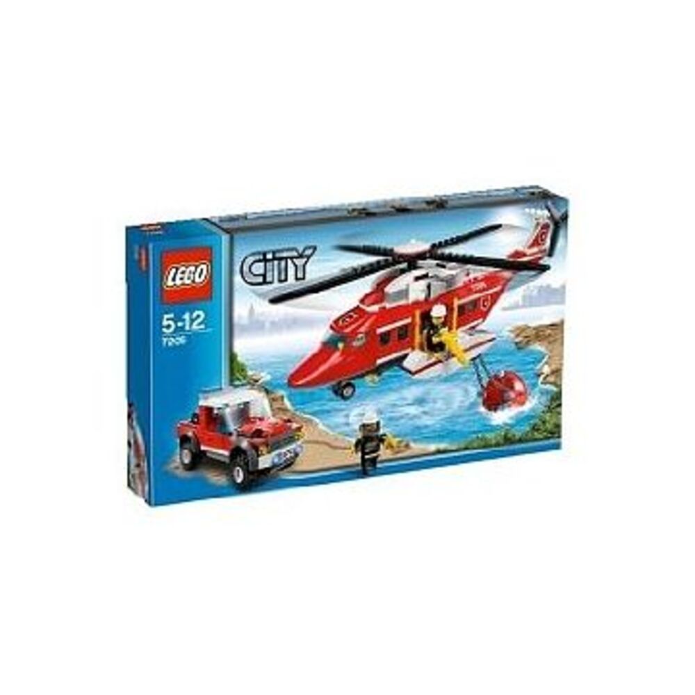 LEGO City Feuerwehr-Helikopter (7206) - im GOLDSTIEN.SHOP verfügbar mit Gratisversand ab Schweizer Lager! (5702014601888)