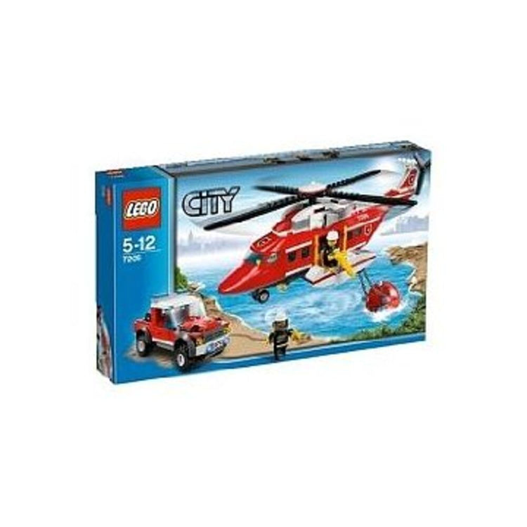 LEGO City Feuerwehr-Helikopter (7206) - im GOLDSTIEN.SHOP verfügbar mit Gratisversand ab Schweizer Lager! (5702014601888)