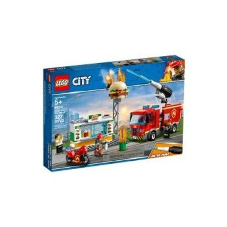 LEGO City Feuerwehreinsatz im Burger-Restaurant (60214) - im GOLDSTIEN.SHOP verfügbar mit Gratisversand ab Schweizer Lager! (5702016369267)