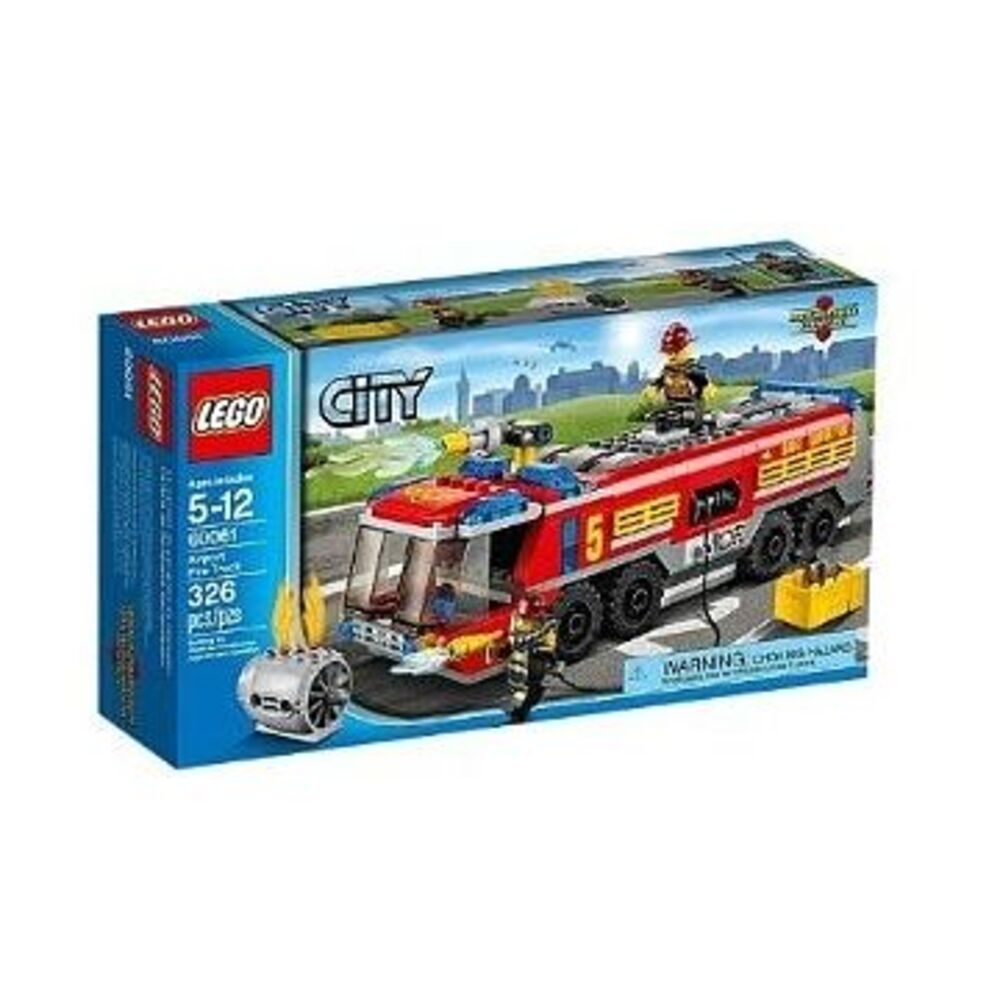 LEGO City Flughafen-Feuerwehrfahrzeug (60061) - im GOLDSTIEN.SHOP verfügbar mit Gratisversand ab Schweizer Lager! (5702015119238)