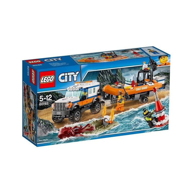 LEGO City Geländewagen mit Rettungsboot (60165) - im GOLDSTIEN.SHOP verfügbar mit Gratisversand ab Schweizer Lager! (5702015866378)