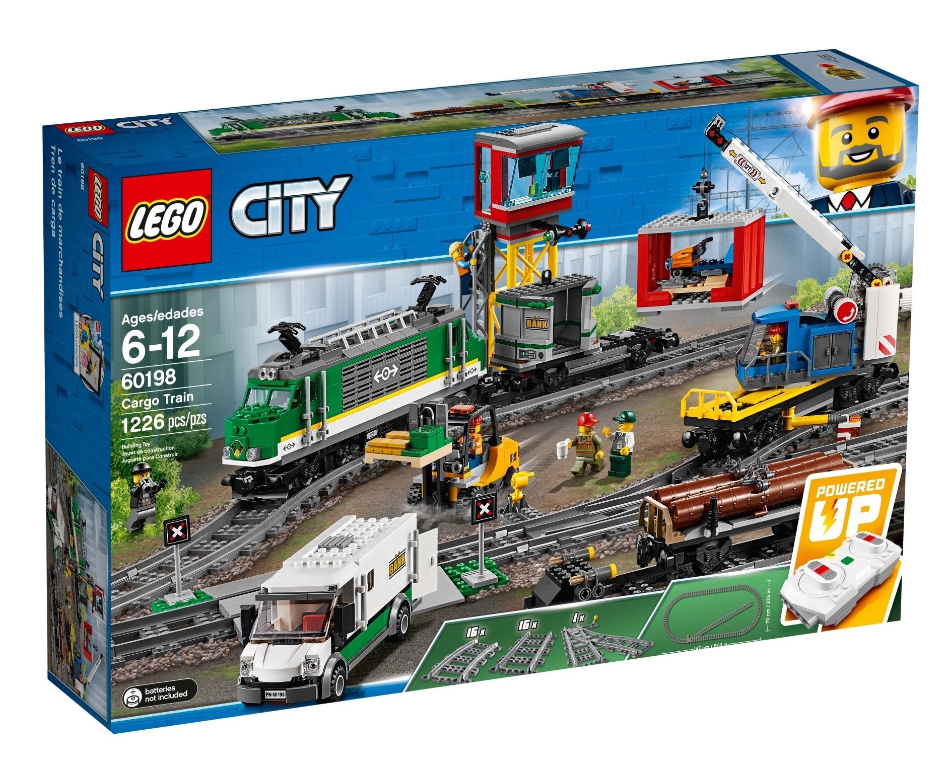 LEGO City Güterzug (60198) - im GOLDSTIEN.SHOP verfügbar mit Gratisversand ab Schweizer Lager! (5702016109795)