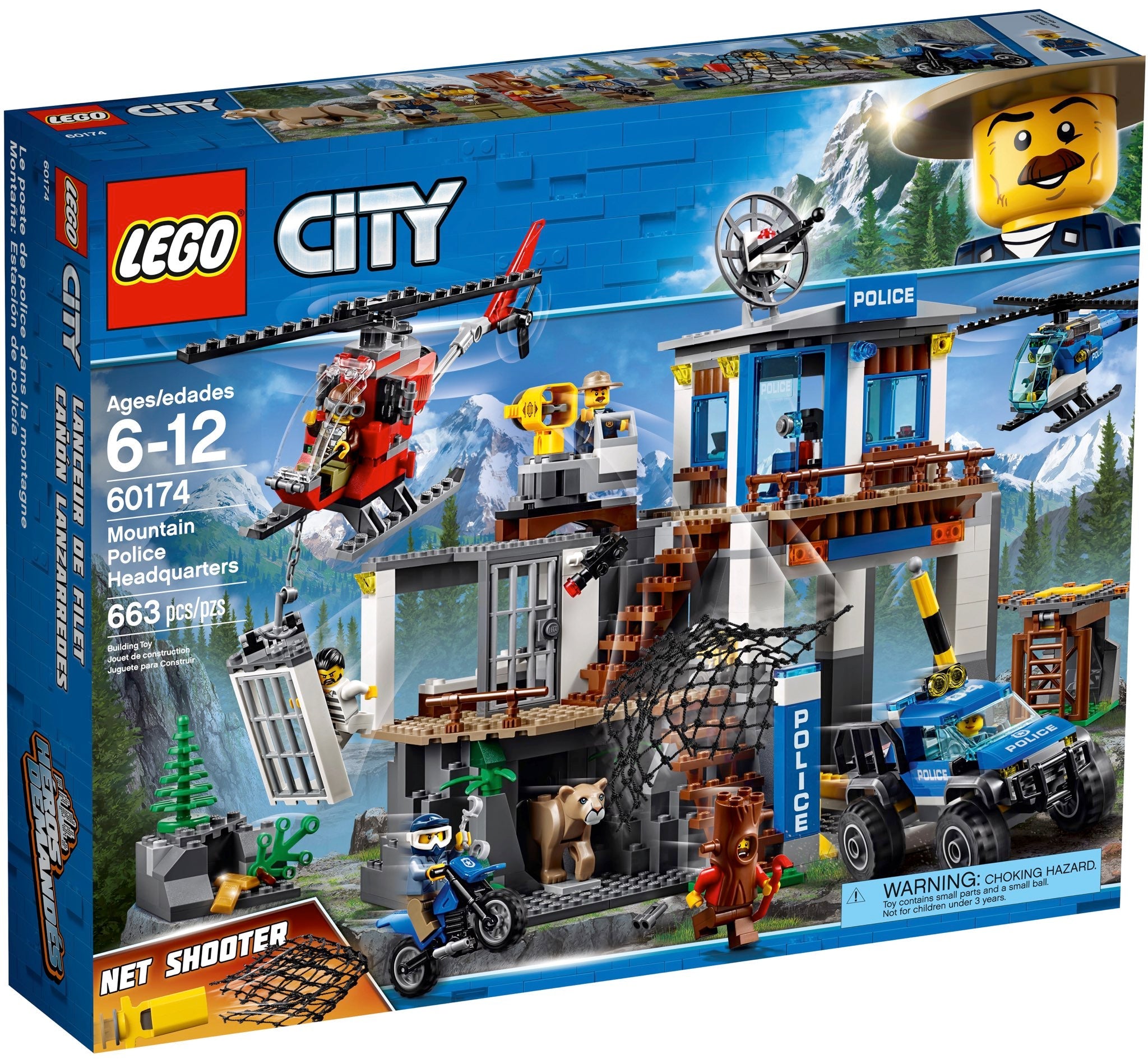 LEGO City Hauptquartier der Gebirgspolizei (60174) - im GOLDSTIEN.SHOP verfügbar mit Gratisversand ab Schweizer Lager! (5702016109559)