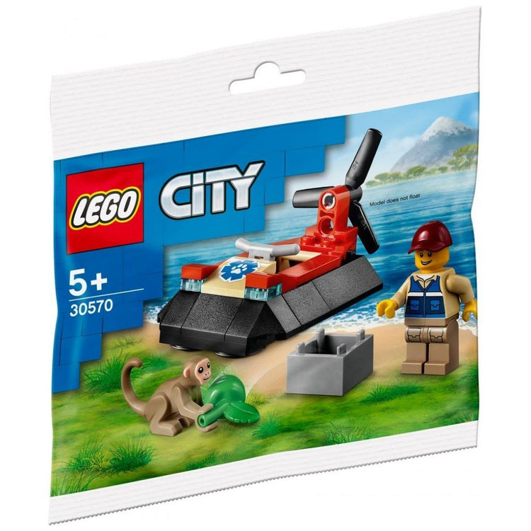 LEGO City Luftkissenboot für Tierrettungen (30570) - im GOLDSTIEN.SHOP verfügbar mit Gratisversand ab Schweizer Lager! (5702016911954)