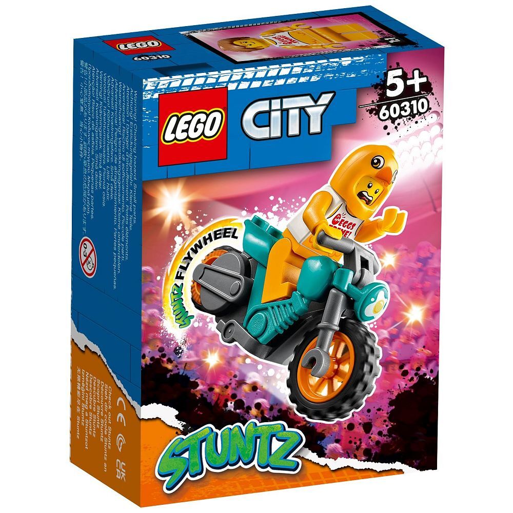 LEGO City Maskottchen-Stuntbike (60310) - im GOLDSTIEN.SHOP verfügbar mit Gratisversand ab Schweizer Lager! (5702017024226)