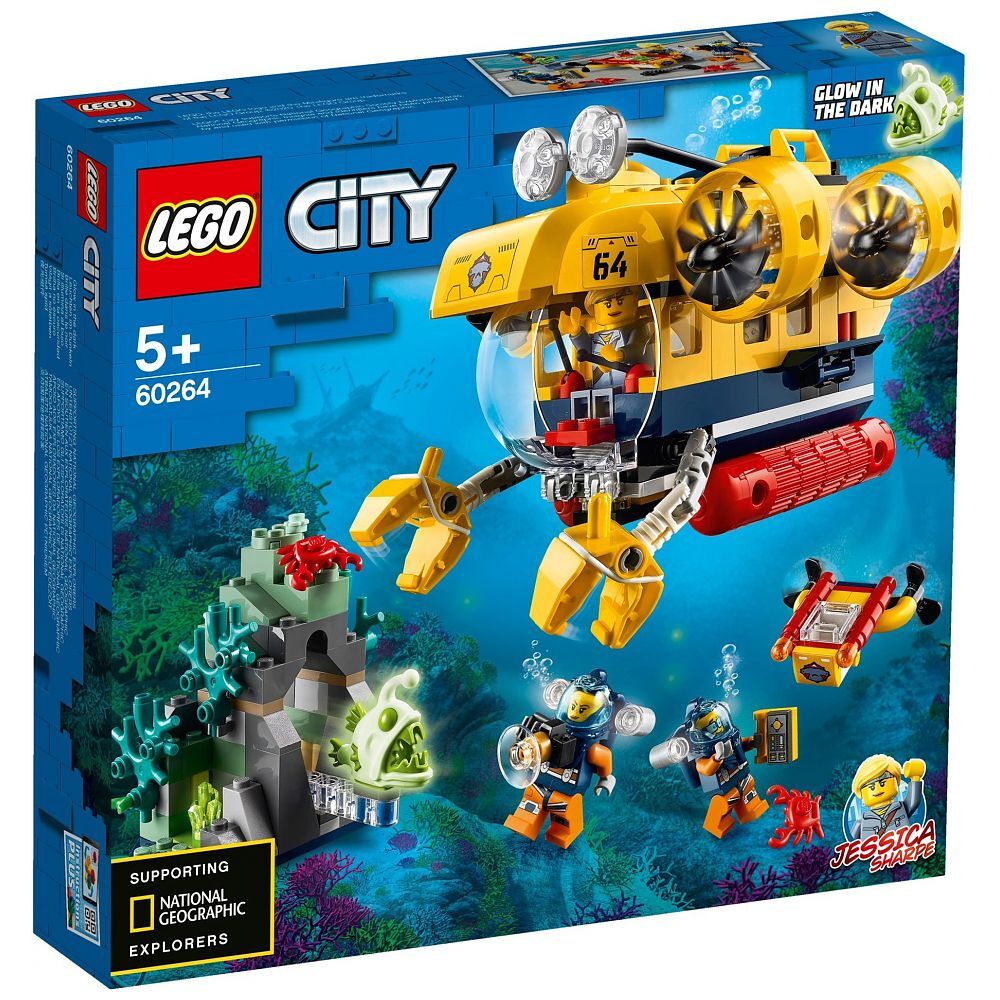 LEGO City Meeresforschungs-U-Boot (60264) - im GOLDSTIEN.SHOP verfügbar mit Gratisversand ab Schweizer Lager! (5702016617986)