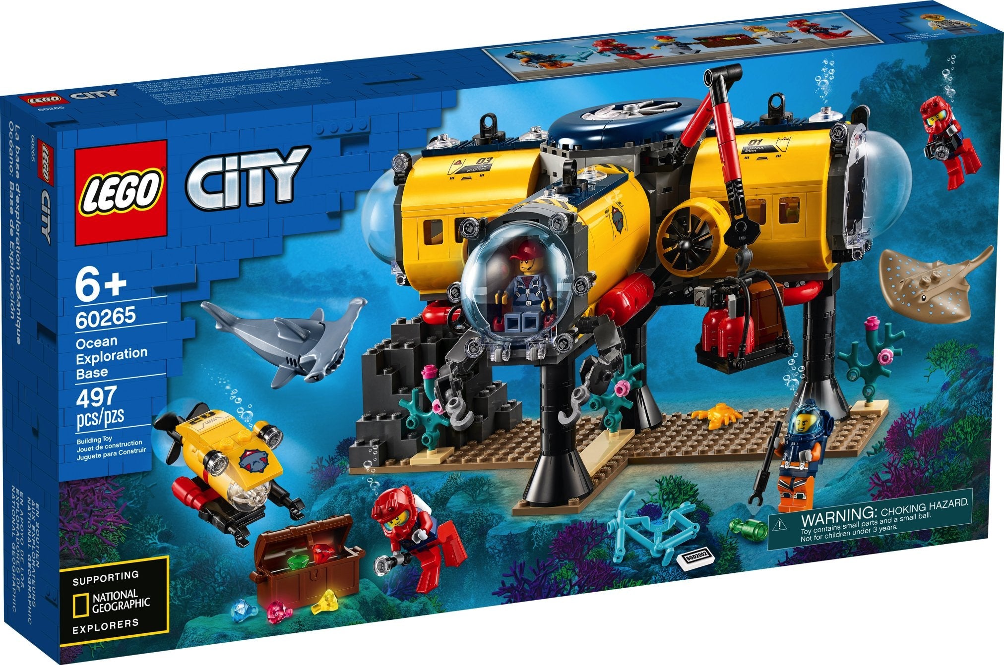 LEGO City Meeresforschungsbasis (60265) - im GOLDSTIEN.SHOP verfügbar mit Gratisversand ab Schweizer Lager! (5702016617993)