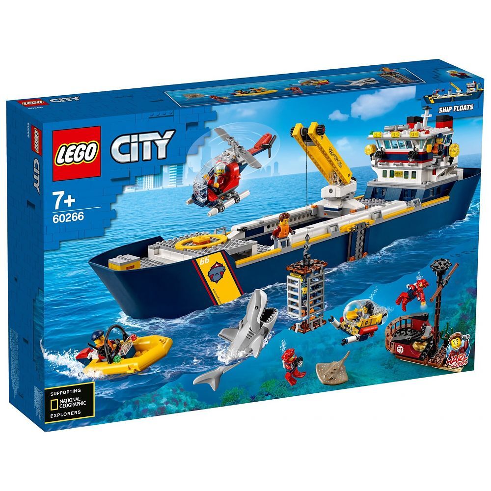LEGO City Meeresforschungsschiff (60266) - im GOLDSTIEN.SHOP verfügbar mit Gratisversand ab Schweizer Lager! (5702016618006)