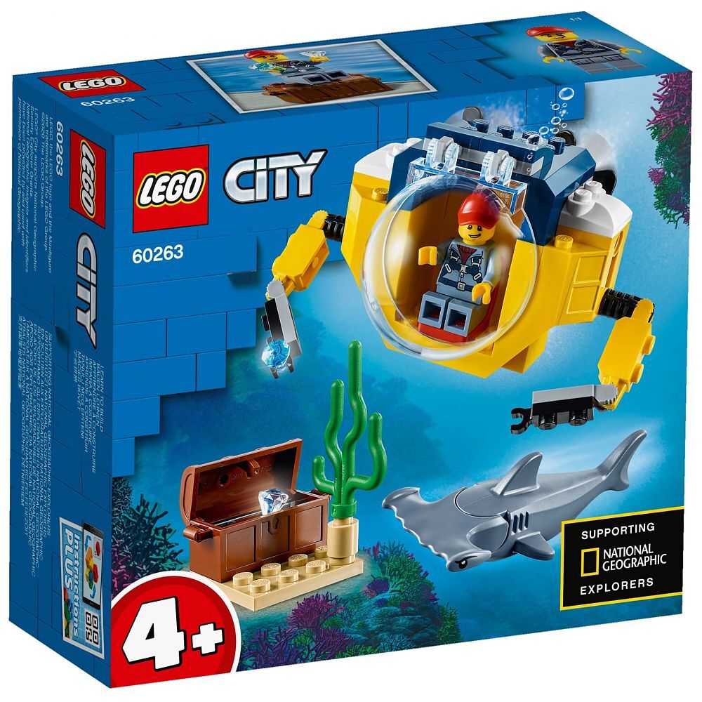 LEGO City Mini-U-Boot für Meeresforscher (60263) - im GOLDSTIEN.SHOP verfügbar mit Gratisversand ab Schweizer Lager! (5702016617979)