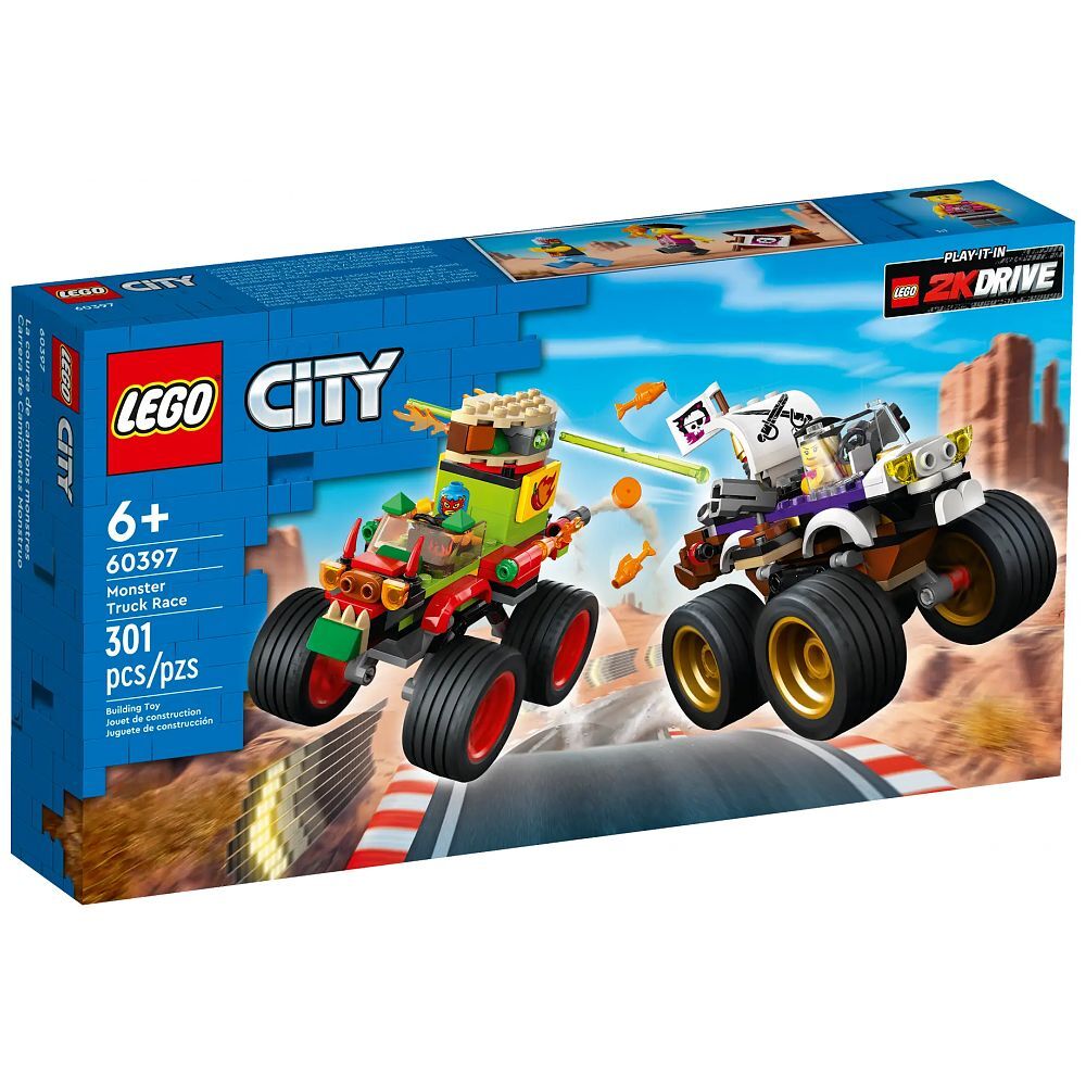 LEGO City Monstertruck Kombiset (60397) - im GOLDSTIEN.SHOP verfügbar mit Gratisversand ab Schweizer Lager! (5702017433127)