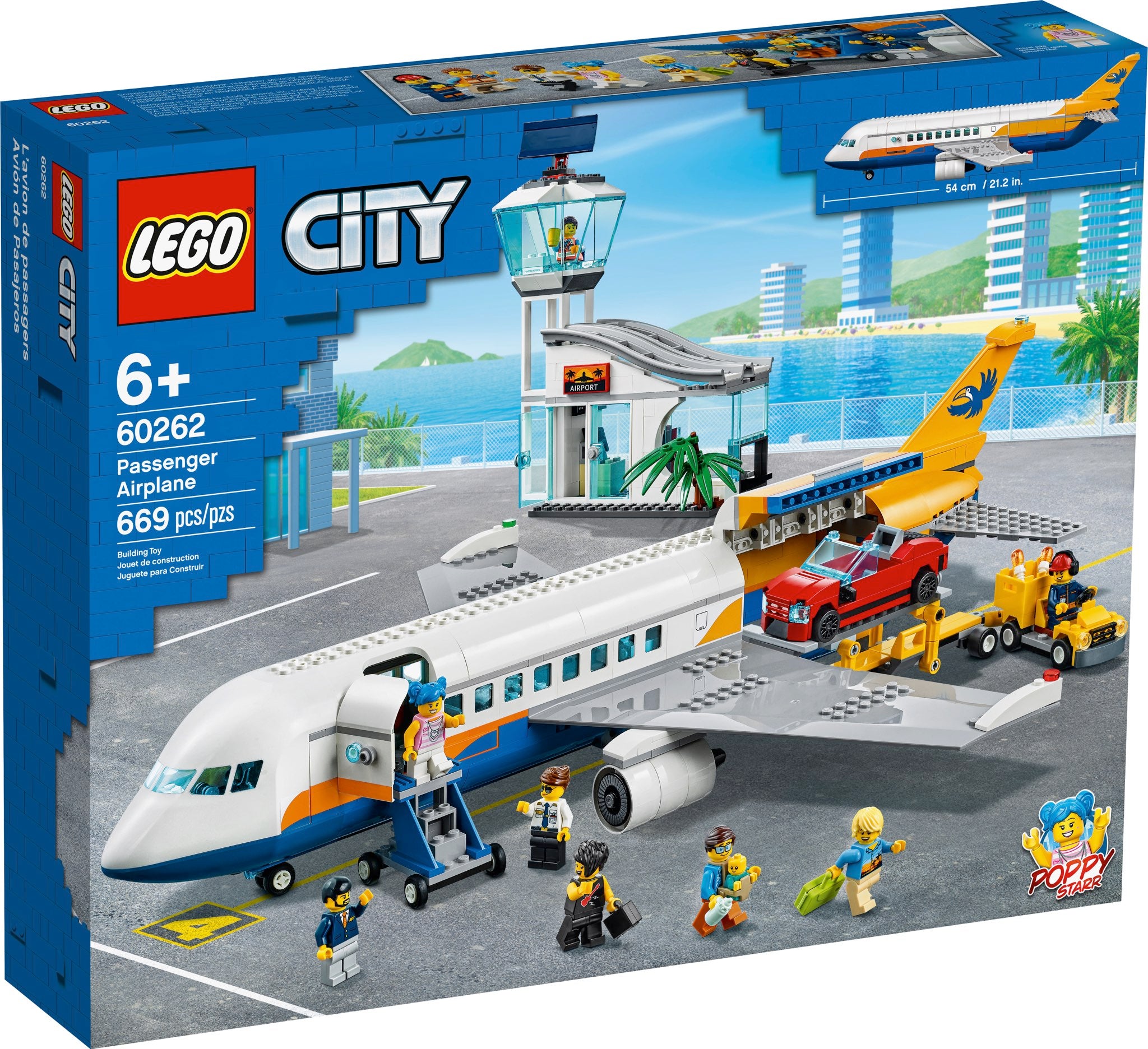 LEGO City Passagierflugzeug (60262) - im GOLDSTIEN.SHOP verfügbar mit Gratisversand ab Schweizer Lager! (5702016617962)