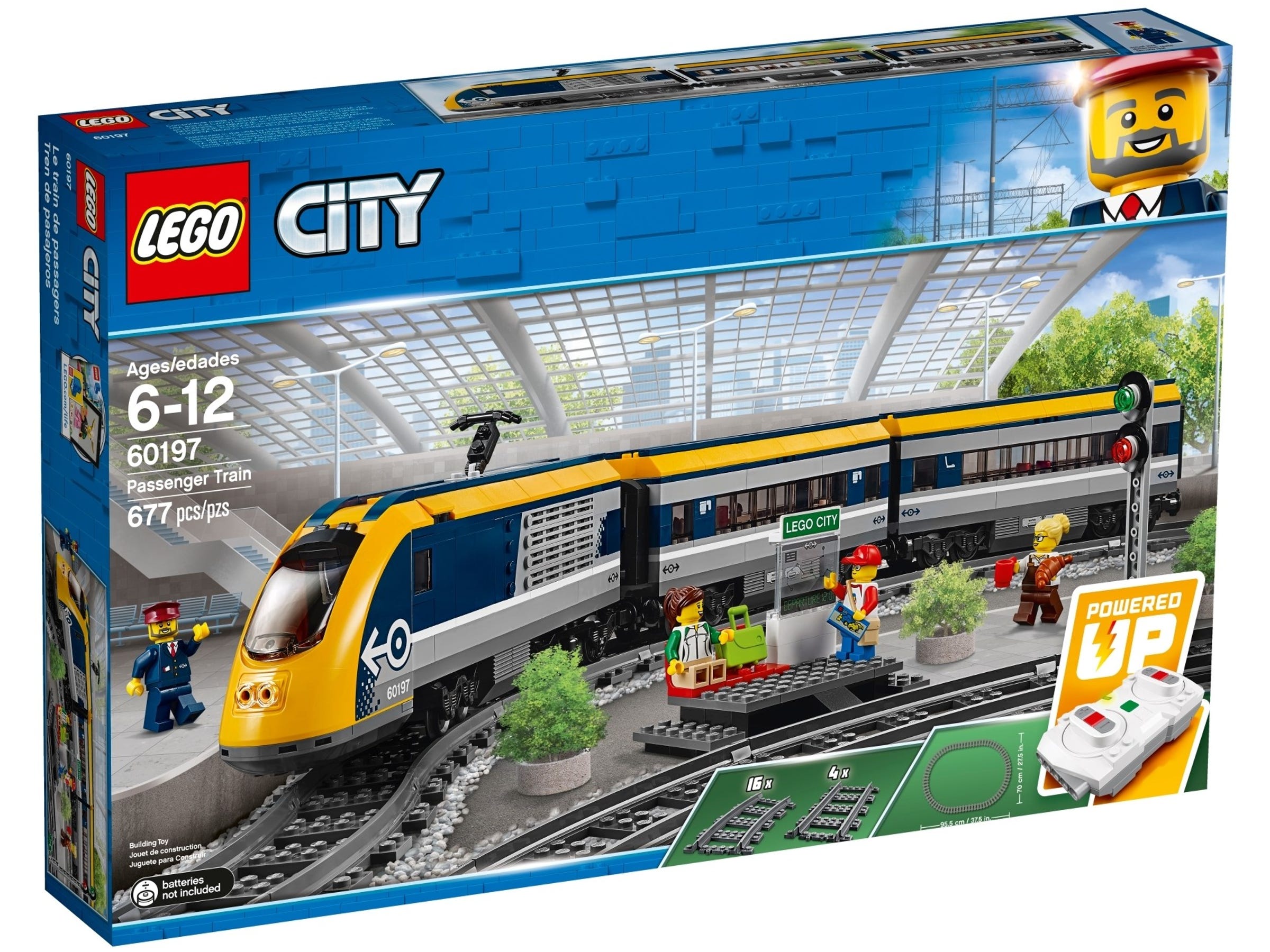 LEGO City Personenzug (60197) - im GOLDSTIEN.SHOP verfügbar mit Gratisversand ab Schweizer Lager! (5702016109788)