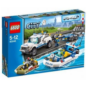 LEGO City Polizei-Boot-Transporter (60045) - im GOLDSTIEN.SHOP verfügbar mit Gratisversand ab Schweizer Lager! (5702015115582)