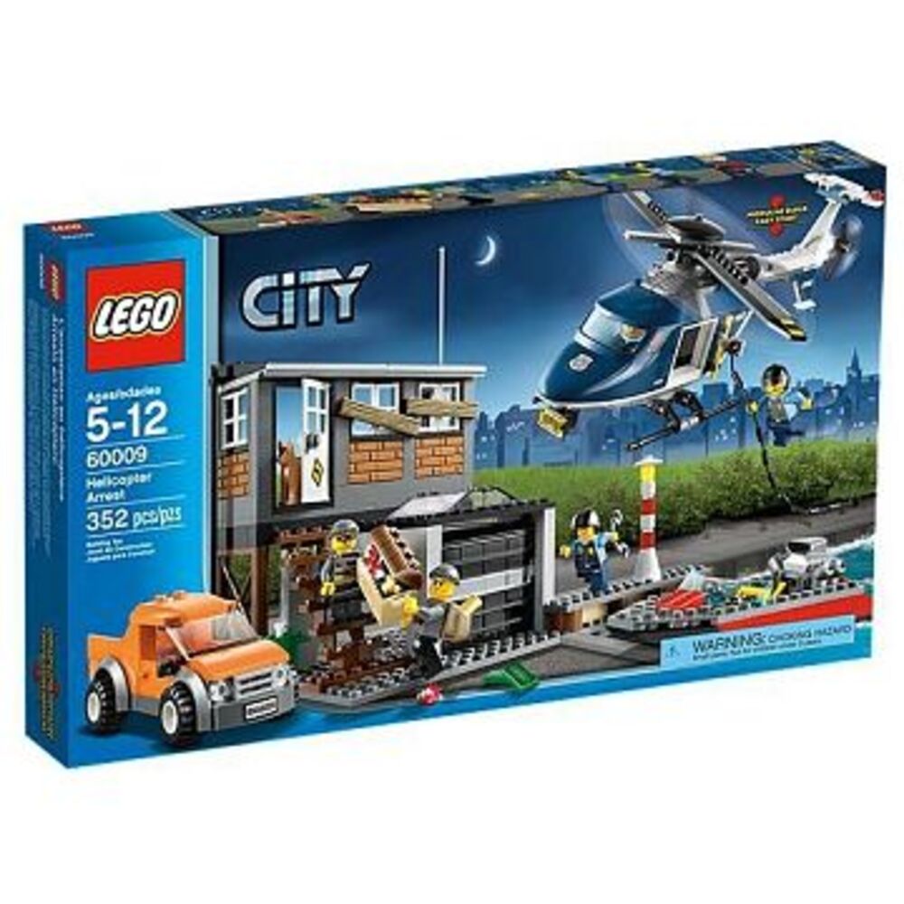 LEGO City Polizei-Hubschrauber & Räuberversteck (60009) - im GOLDSTIEN.SHOP verfügbar mit Gratisversand ab Schweizer Lager! (5702014974173)