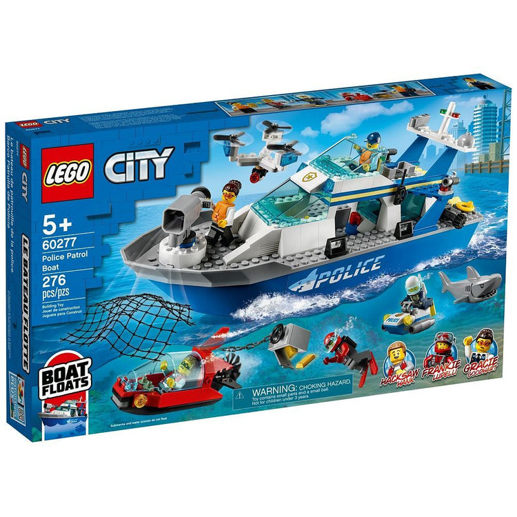 LEGO City Polizeiboot (60277) - im GOLDSTIEN.SHOP verfügbar mit Gratisversand ab Schweizer Lager! (5702016912111)