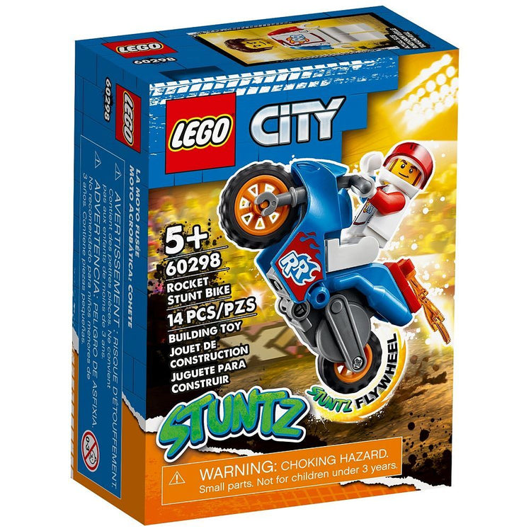 LEGO City Raketen-Stuntbike (60298) - im GOLDSTIEN.SHOP verfügbar mit Gratisversand ab Schweizer Lager! (5702016911596)