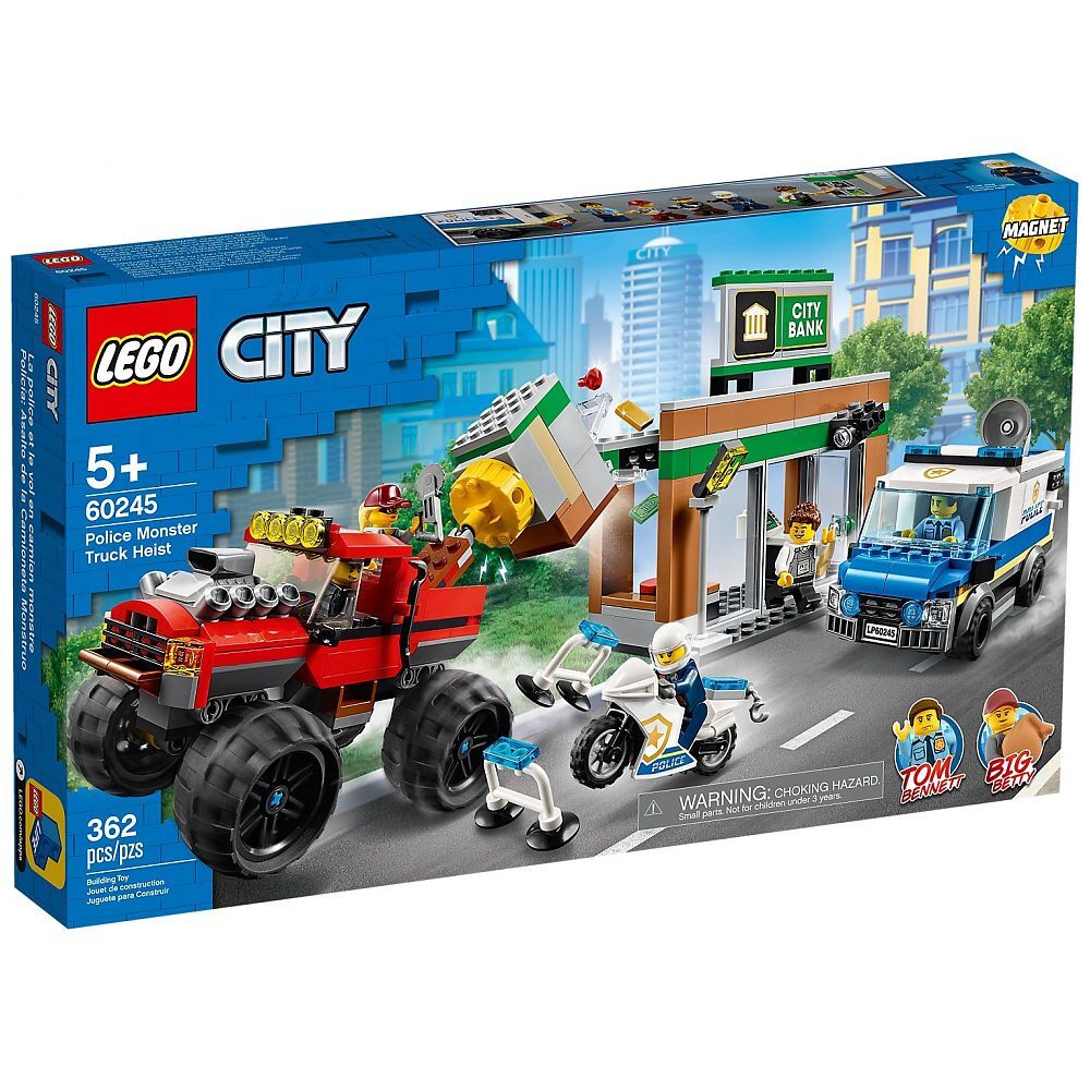 LEGO City Raubüberfall mit dem Monster-Truck (60245) - im GOLDSTIEN.SHOP verfügbar mit Gratisversand ab Schweizer Lager! (5702016617795)
