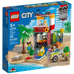 LEGO City Rettungsschwimmer-Station (60328) - im GOLDSTIEN.SHOP verfügbar mit Gratisversand ab Schweizer Lager! (5702017161587)