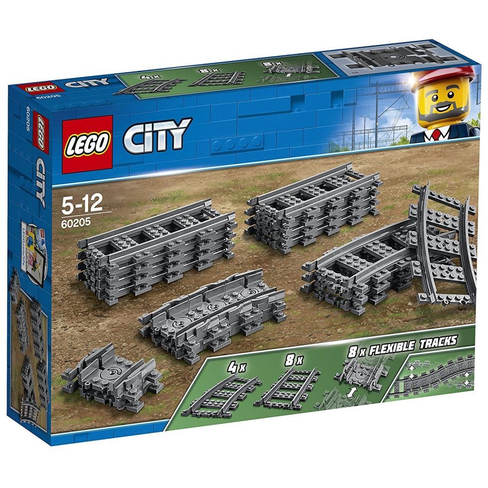 LEGO City Schienen (60205) - im GOLDSTIEN.SHOP verfügbar mit Gratisversand ab Schweizer Lager! (5702016199055)