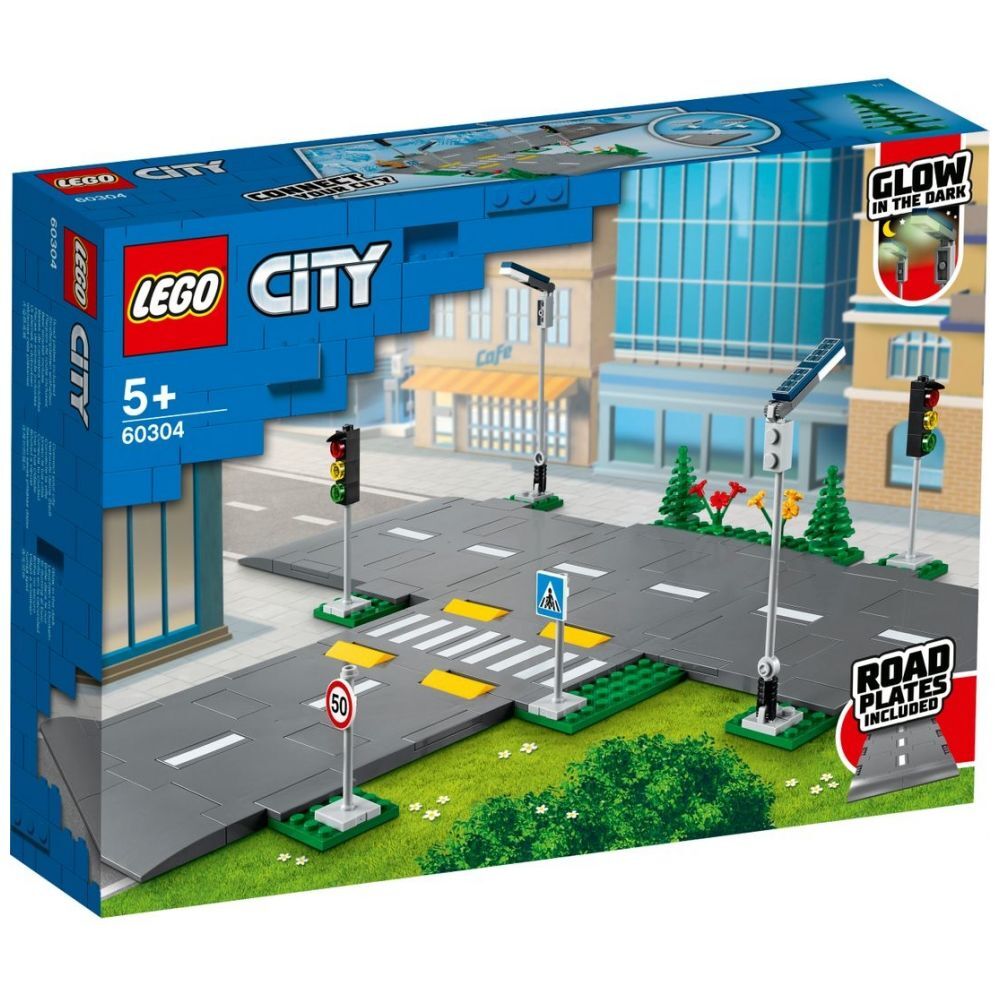 LEGO City Strassenkreuzung mit Ampeln (60304) - im GOLDSTIEN.SHOP verfügbar mit Gratisversand ab Schweizer Lager! (5702016912289)