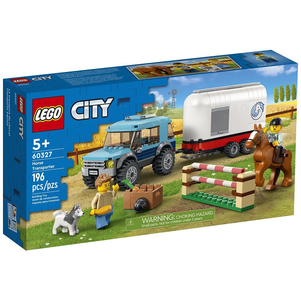 LEGO City SUV mit Pferdeanhänger (60327) - im GOLDSTIEN.SHOP verfügbar mit Gratisversand ab Schweizer Lager! (5702017117614)